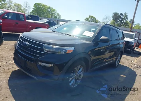 2020 Ford Explorer Xlt z USA, uszkodzony, nr VIN 1FMSK8DH5LGA99553